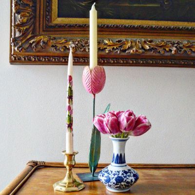 Tulips Shaped Candle Holders